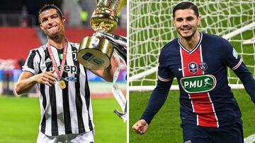 Cristiano Ronaldo e Icardi.