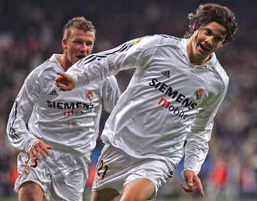 El que fuera entrenador del Real Madrid en la temporada 2019-20, también fue jugador en el Santiago Bernabéu. El canterano del club de Núñez llegó al club merengue en el año 2000 procedente de su vecino, el Atlético. El rosarino era un volante izquierdo de exquisita calidad técnica y mucha capacidad de sacrificio para ayudar a sus compañeros. En Chamartín, Solari se mantuvo durante cinco temporadas, disputando un total de 209 encuentros. Se retiró en 2014 jugando para Peñarol.