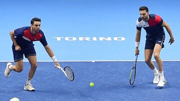 Marcel Granollers y Horacio Zeballos, en Turín.