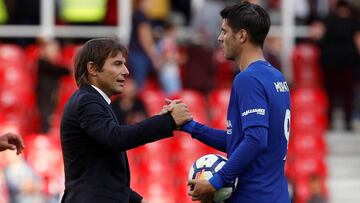 Morata: "Conte podría haberlo hecho muy bien en el Madrid"