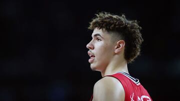 LaMelo Ball, durante un partido con los Illawarra Hawks de la National Basketball League (NBL)