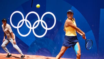 María Camila Osorio, tenista colombiana en los Juegos Olímpicos