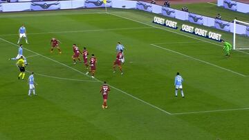 Luis Alberto y uno de los grandes disparos de Europa: así se lució en el derbi de Roma