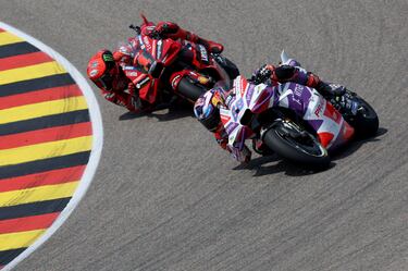 Gran duelo de Francesco Bagnaia y Jorge Martín.