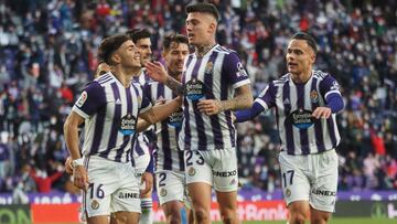 13/11/21 PARTIDO SEGUNDA DIVISION
REAL VALLADOLID - FUENLABRADA
GOL 2-0 CRISTO GONZALEZ ALEGRIA