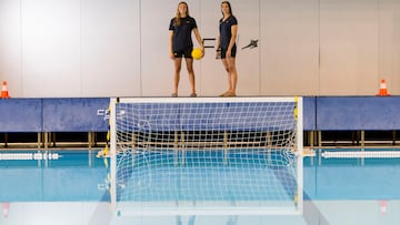 Mariona y Martina Terré, guardametas de España, posan para AS.