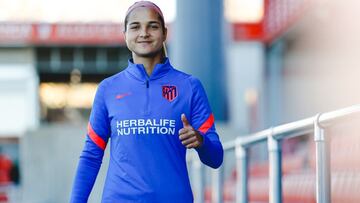 Deyna: "Ojalá pueda seguir muchos años más en el Atleti"