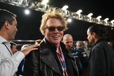 El cantante Axl Rose.