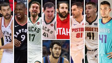 Así lo han hecho esta temporada los 9 españoles en la NBA