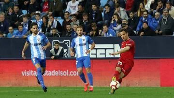 1x1 del Málaga: Adrián marcó y Renato Santos acabó señalado