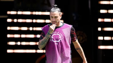 Giménez, en el último partido que jugó antes de lesionarse: el Seattle-Atlético del Mundial de Clubes.