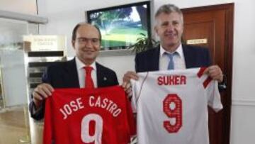 José Castro y Davor Suker