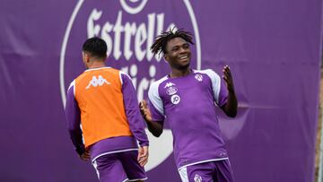 VALLADOLID. 04/09/23. PHOTOGENIC. ENTRENAMIENTO REAL VALLADOLID. TUNDE