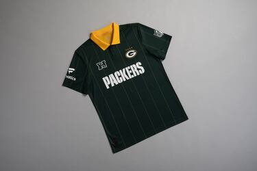Las camisetas de los equipos de la NFL al estilo clásico del fútbol
