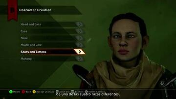 Dragon Age Inquisition: vídeo de creación y personalización