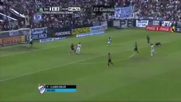 El ex albo Bieler anotó el mejor gol de la fecha en Argentina