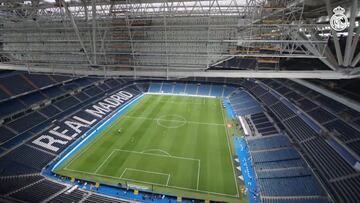 El Madrid sube un vídeo de lo que pasó con el césped tras el Getafe y las redes no dan crédito