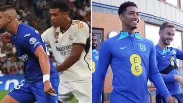 Bellingham vuelve a ‘torear’ en el entrenamiento de Inglaterra