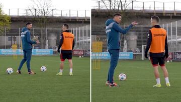 La genialidad de Xabi Alonso como entrenador: esto con Grimaldo es viral, entenderán el porqué