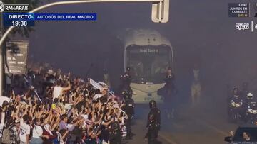 Vean con sonido ambiente “el mejor recibimiento de la historia” al Madrid: pone los pelos de punta