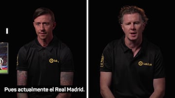 Les preguntan por el mejor equipo que han visto y las respuestas de McManaman y Guti dan para debate en el Madrid