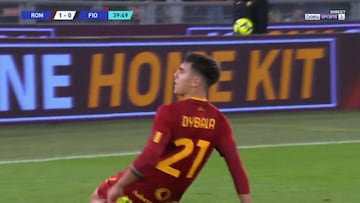 Ha vuelto a nacer una superestrella: Dybala renace en Roma a golpe de golazos como este