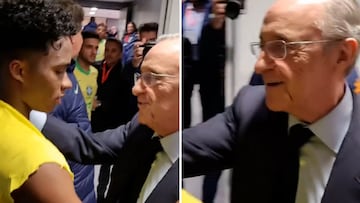 El mensaje de Florentino a Endrick en el vestuario de Brasil que revoluciona las redes