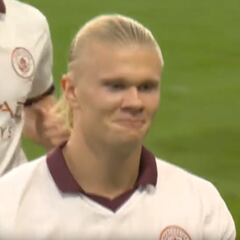 Lo de este señor es una barbaridad: golazo escandaloso de Haaland y una cara final que explica todo