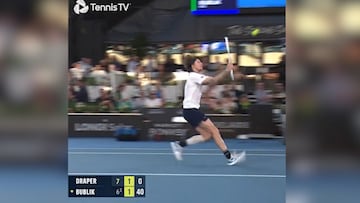 Desde Kyrgios no se veía nada tan estrambótico: ojo que va por el lado de Alcaraz