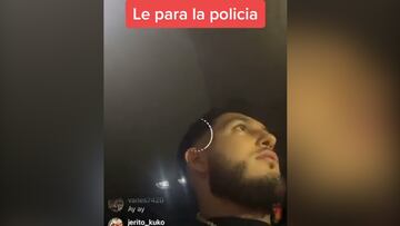 La discusión de Omar Montes con la policía tras su último concierto