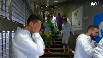 Se vuelve a hacer viral la reacción de Cristiano al ver a Diego López tras un implante capilar