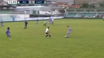 Es el gran jugón del Castilla y cada día más: tremenda esta locura de Arribas