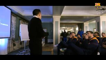 Sale a la luz una frase de Xavi antes de un Clásico que va a dejar al madridismo en shock