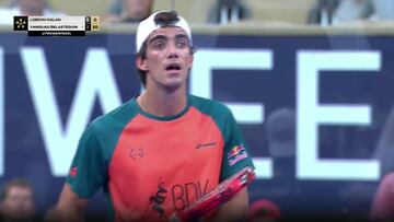 Tremendo enganchón con Juan Lebrón como protagonista: ni el árbitro sabe lo que decir