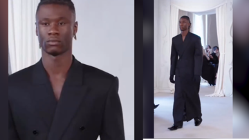 No solo es un crack como futbolista: Camavinga desfila con esta clase para Balenciaga