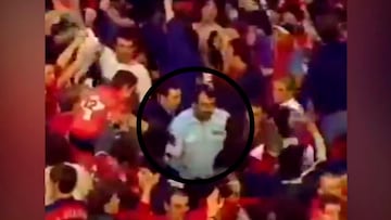 El vídeo random de la semana con diferencia: Koldo, el asesor de Ábalos, en el estadio de Osasuna