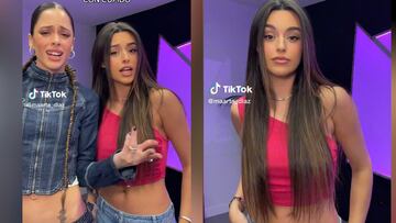 Tini y Marta Díaz se viralizan en TikTok con un mensaje a Reguilón y De Paul