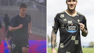 El Celta, que viste Adidas, usó camisetas Nike en su primer partido