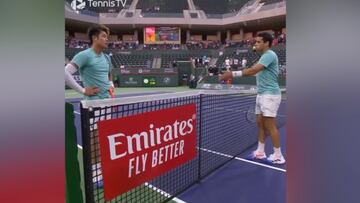 El polémico punto que le costó el partido a Munar en Indian Wells