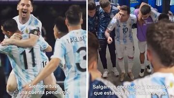 El ‘teaser’ de la serie documental ‘Sean eternos: Campeones de América’ de la Selección Argentina con la charla de Leo Messi antes de la final