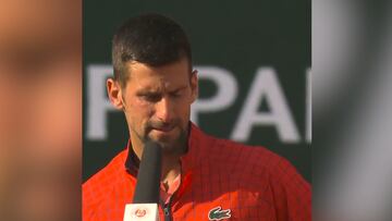 Señorío de Djokovic con Alcaraz: fue tal detallazo lo de Carlitos que el serbio lo repitió en su discurso