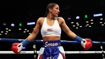 La boxeadora puertorriqueña Amanda Serrano.