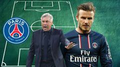El XI del PSG en el último partido de Beckham: el 'Ferrari' del fútbol, un ex del Atleti...