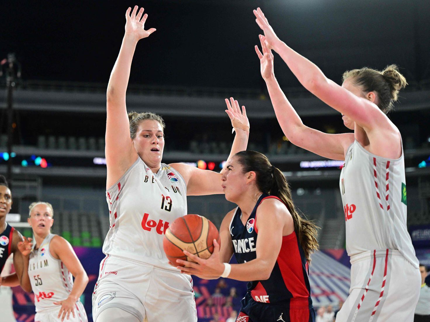 Francia belgica baloncesto femenino