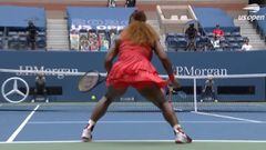 La locura de Serena que ni se le ha visto a Federer o Nadal