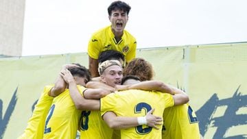 Emiliano Garc&iacute;a anota en el triunfo del Villarreal en Youth League