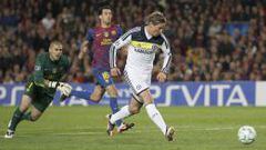 Torres le marcaba as&iacute; al Barcelona en semifinales de la Champions. 