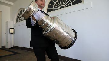 The Stanley Cup trophy