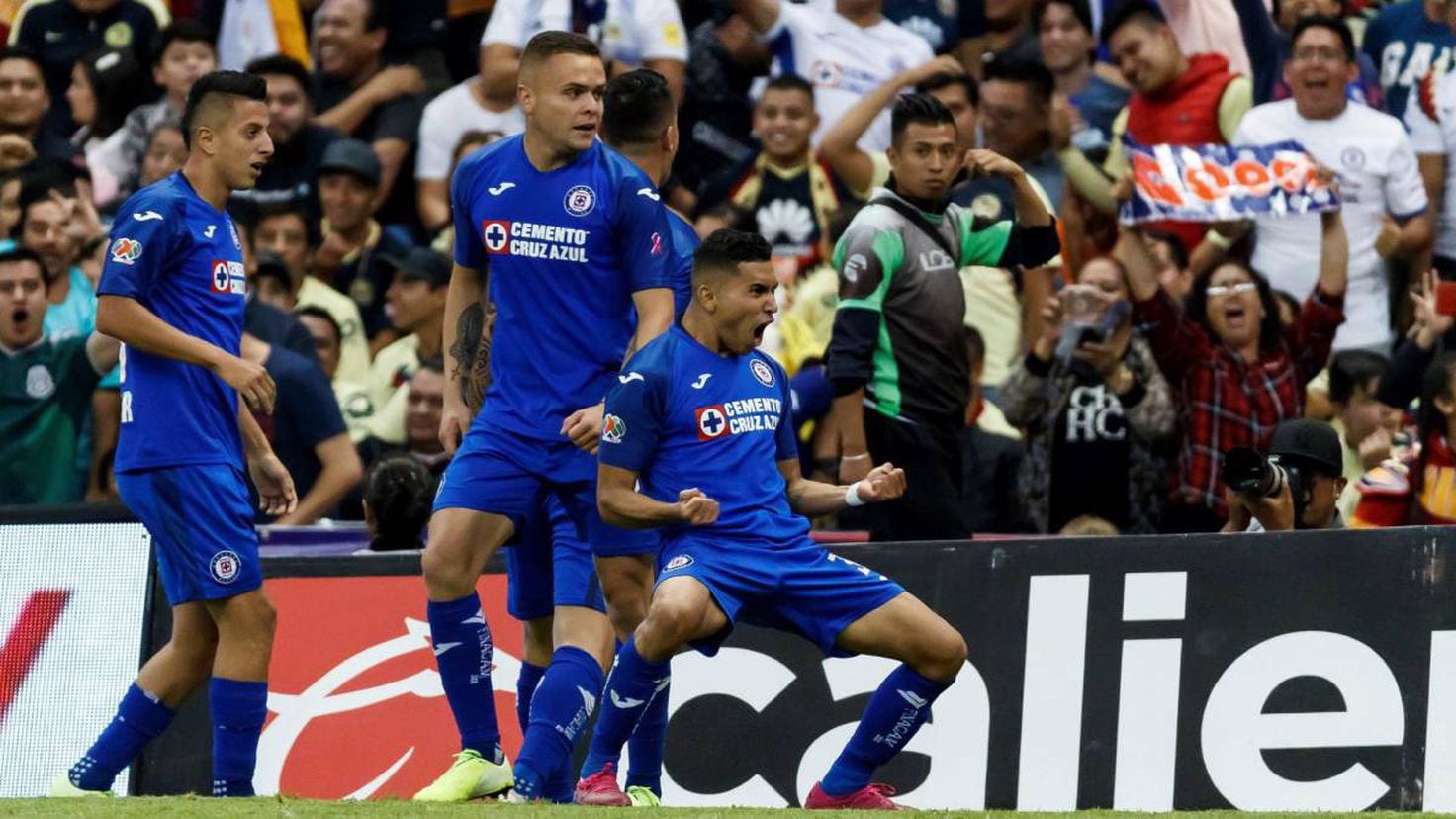 Cruz Azul score five against América for first time AS USA