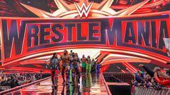 Imagen de la Batalla Real en honor a Andr&eacute; el Gigante de WrestleMania 35.